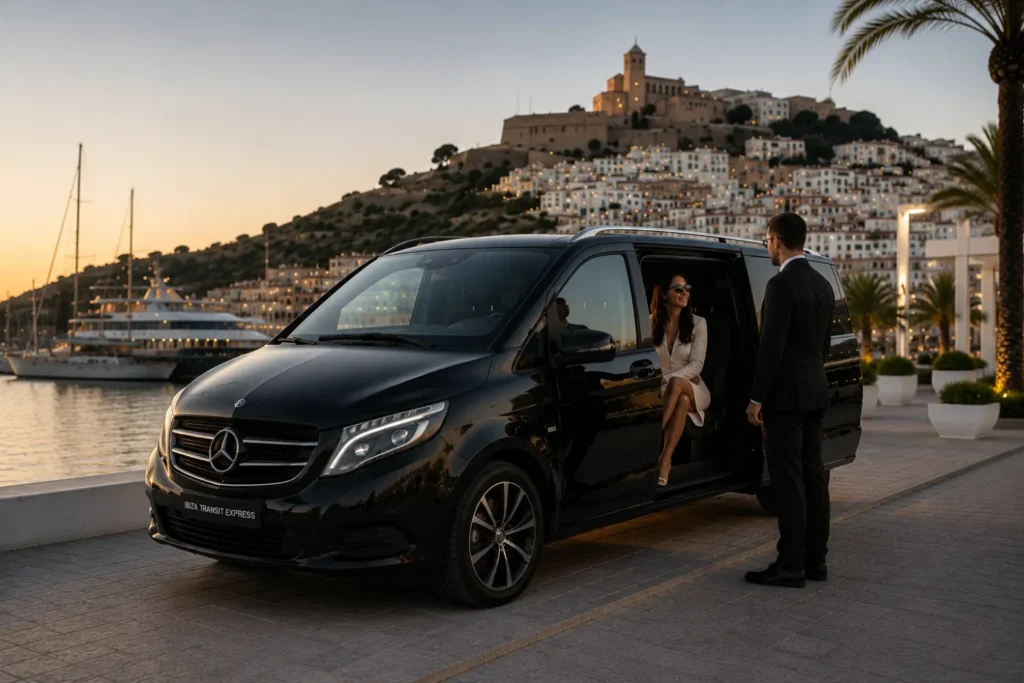 Premium private transfer service across Ibiza