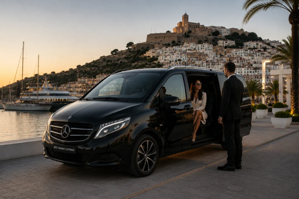 Premium private transfer service across Ibiza