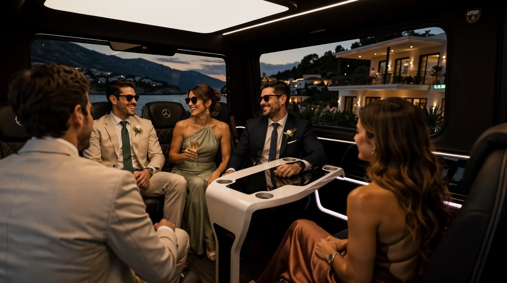 Ibiza Transit Express manages transfers from ceremony venues and receptions to hotels, airports, and after-parties