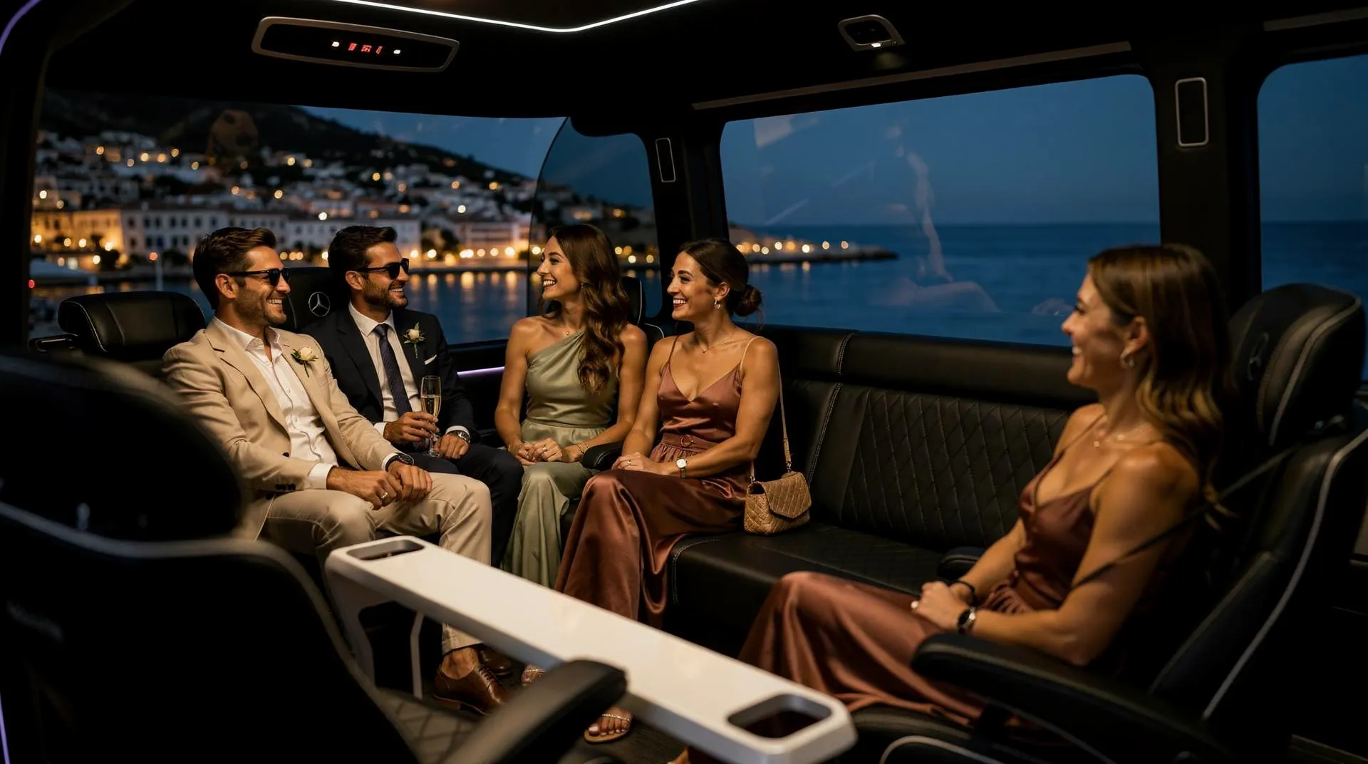 Ibiza Transit Express provides door-to-door minibus transfers with meet-and-greet service and flight tracking, ensuring no